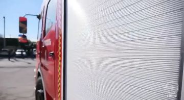 Так пожарные проводили подполковника внутренней службы Петра Мальцева на пенсию