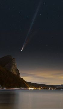 Гость из глубин космоса: комета C/2025 A6 (Леммон) прощается с Землёй