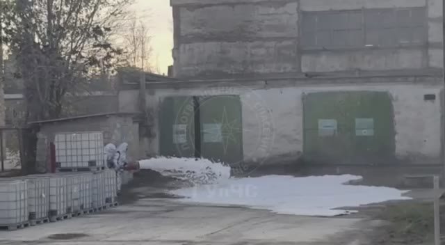 В Рыбнице на базе цементного комбината прошли тактические учения в рамках Школы оперативного мастерства