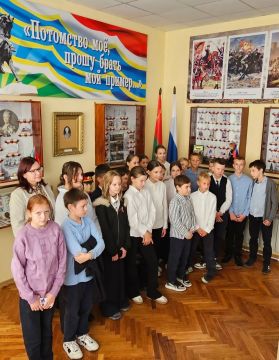 Урок истории в музее Суворова