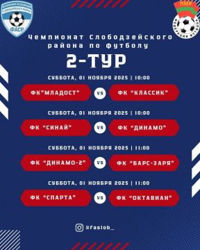 Чемпионат Слободзейского района по футболу продолжается