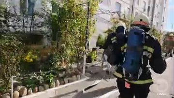 ПОЖАР НА ДЕВЯТОМ ЭТАЖЕ ПОТУШЕН