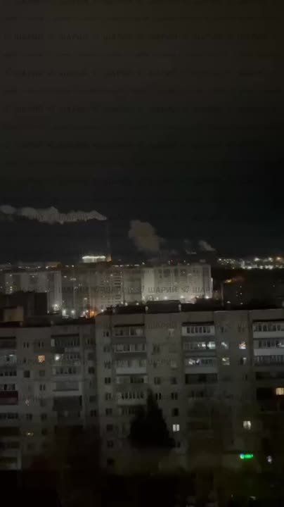 Ещё видео удара по Орловской ТЭЦ