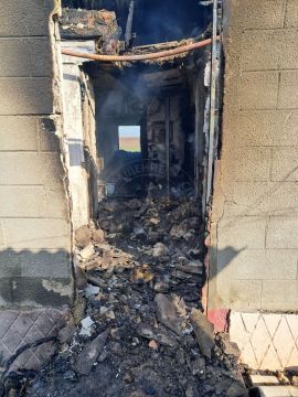 Женщина заживо сгорела в частном доме в селе Гыртоп Григориопольского района