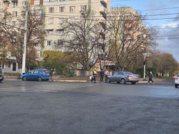 Авария в Тирасполе по Карла Либкнехта возле «Акватира»