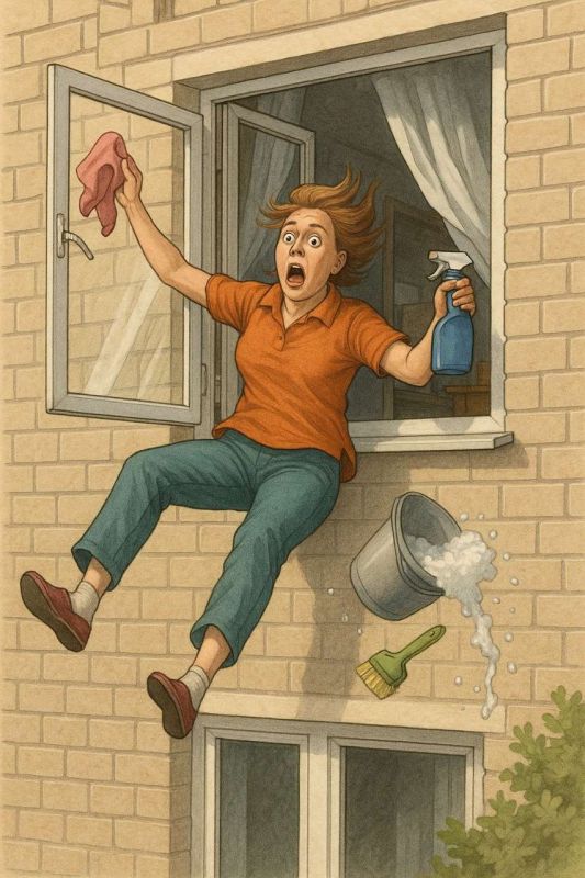 Рыбничанка выпала из окна во время генеральной уборки квартиры