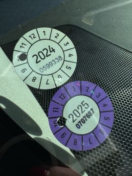 Талон техосмотра на лобовом стекле отменяют