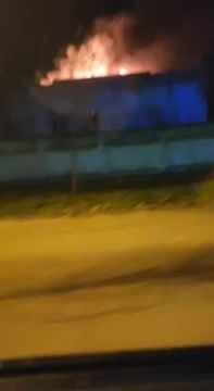 Пожар произошел ночью в Дубоссарах