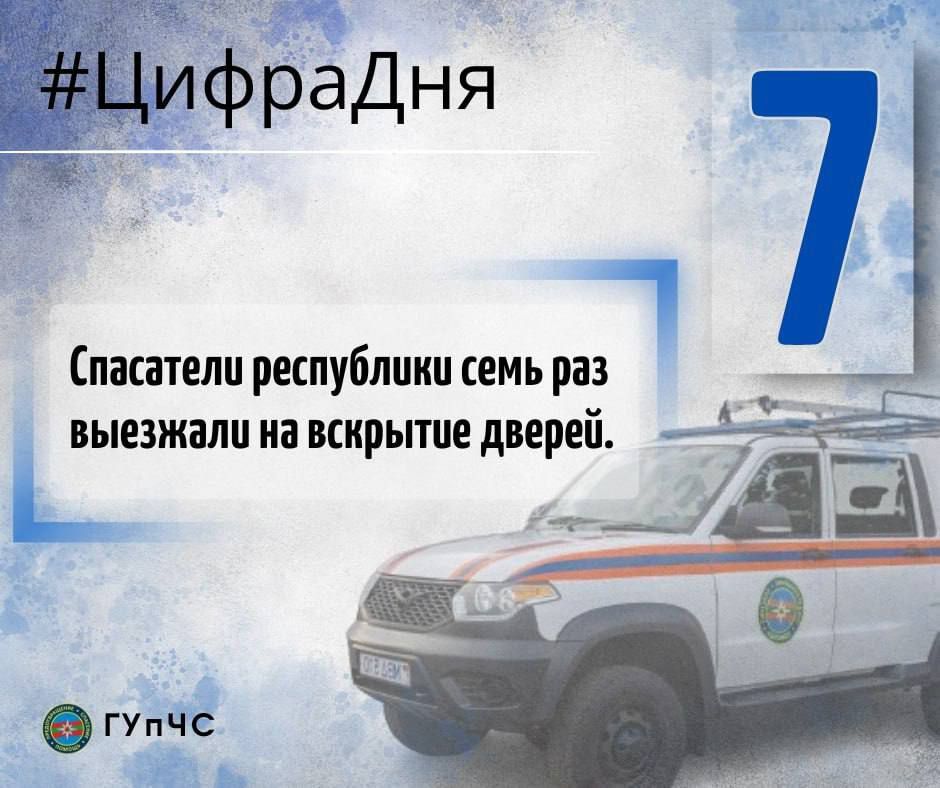 Спасатели за сутки 7 раз вскрывали двери в Рыбнице, Дубоссарах и Тирасполе