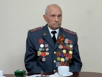 102-й день рождения отмечает ветеран Великой Отечественной войны Филипп Сафронович Оловягин