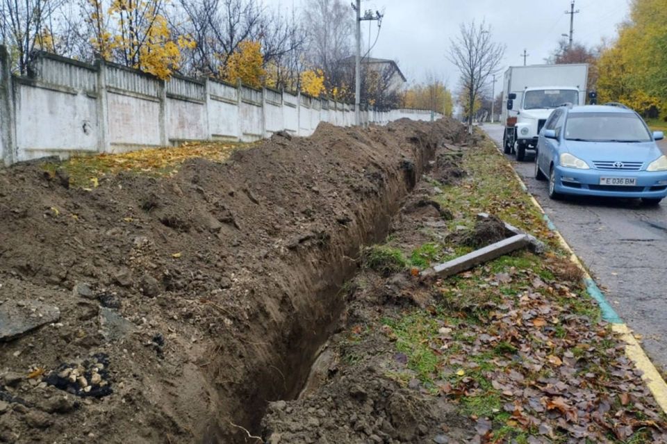 В Дубоссарах обновляют водопровод
