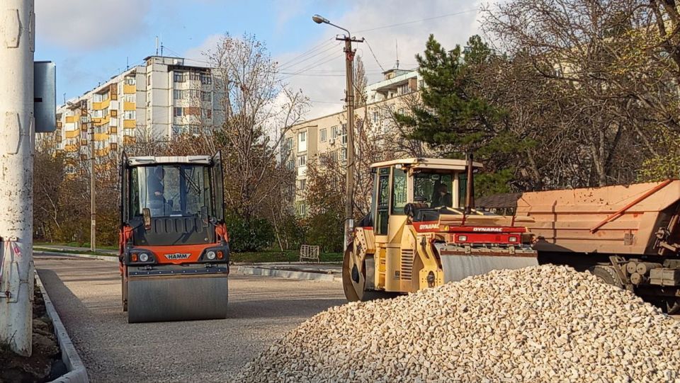 Ремонт улицы Тамары Крючок в Бендерах выходит на финишную прямую