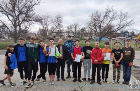 Футбольный турнир в Попенкской школе-интернате