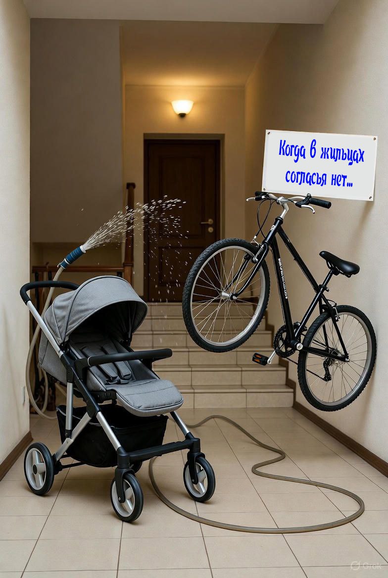 Когда в жильцах согласья нет, на лад их дело не пойдет