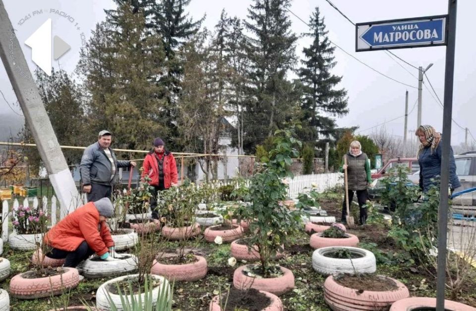 В Дубоссарах продолжаются работы по озеленению города и района