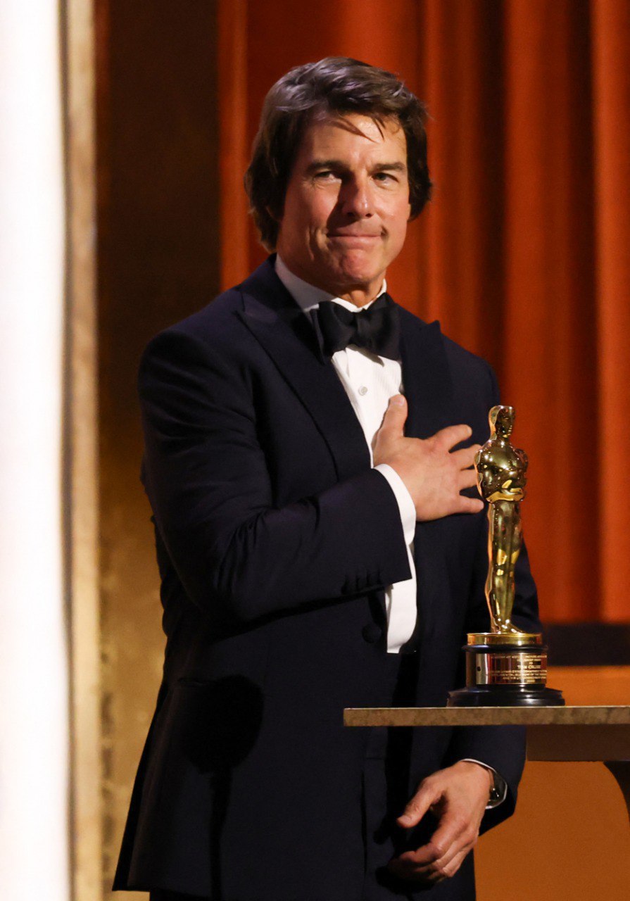 Главный трюкач Голливуда Том Круз получил почётный «Оскар» за вклад в кинематограф