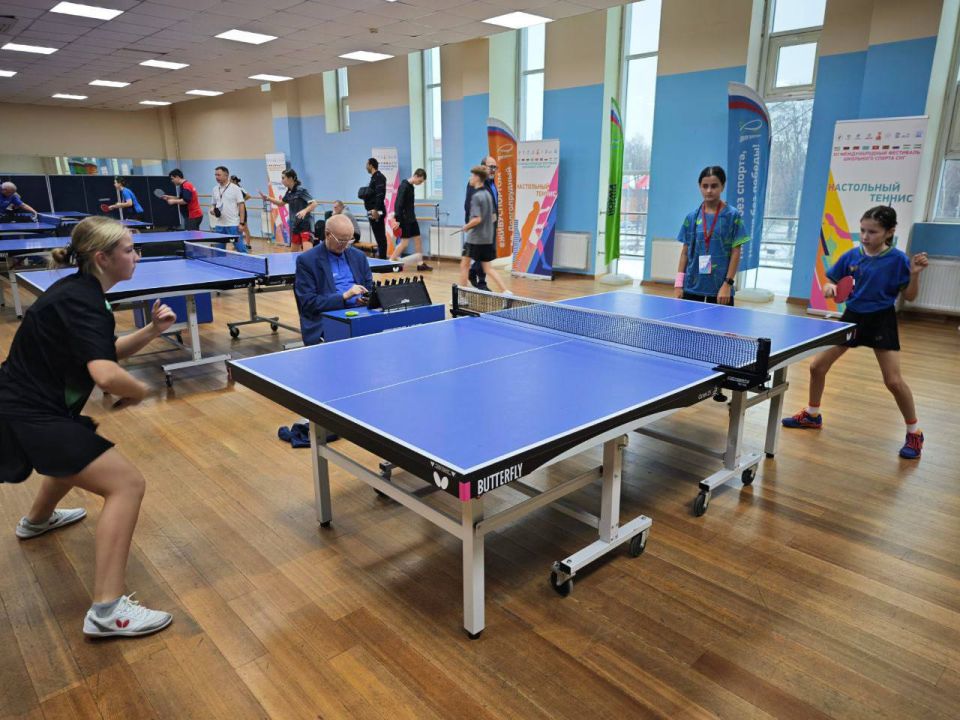 Приднестровские школьники выступают на Фестивале спорта в Москве