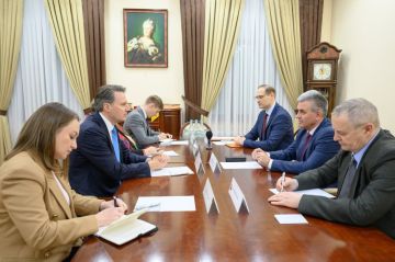 Вадим Красносельский принял Посла Королевства Нидерландов в РМ Фреда Дейна