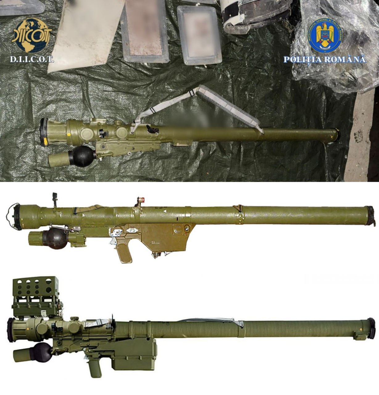 В найденной на молдавско-румынской границе партии оружия рассмотрели ещё одну диковинку