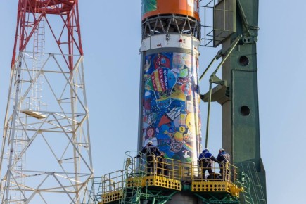 В эту среду в космос полетит «Ракета мечты» – её раскрасили онкобольные дети из России и ещё 14 стран мира