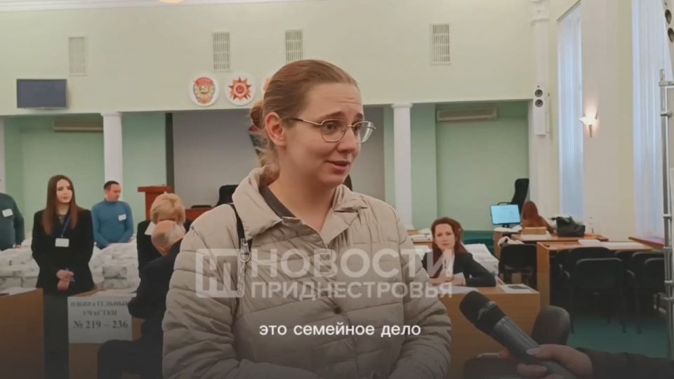 «Участие в выборах — это очень важно для любого человека, имеющего паспорт гражданина Приднестровья», — говорит тираспольчанка Диана