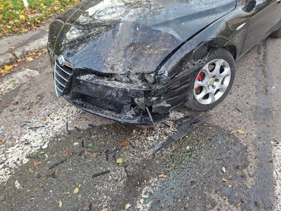 Не справился с управлением