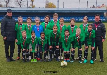 Приднестровские футболистки – призеры чемпионата Молдавии в Лиге U12