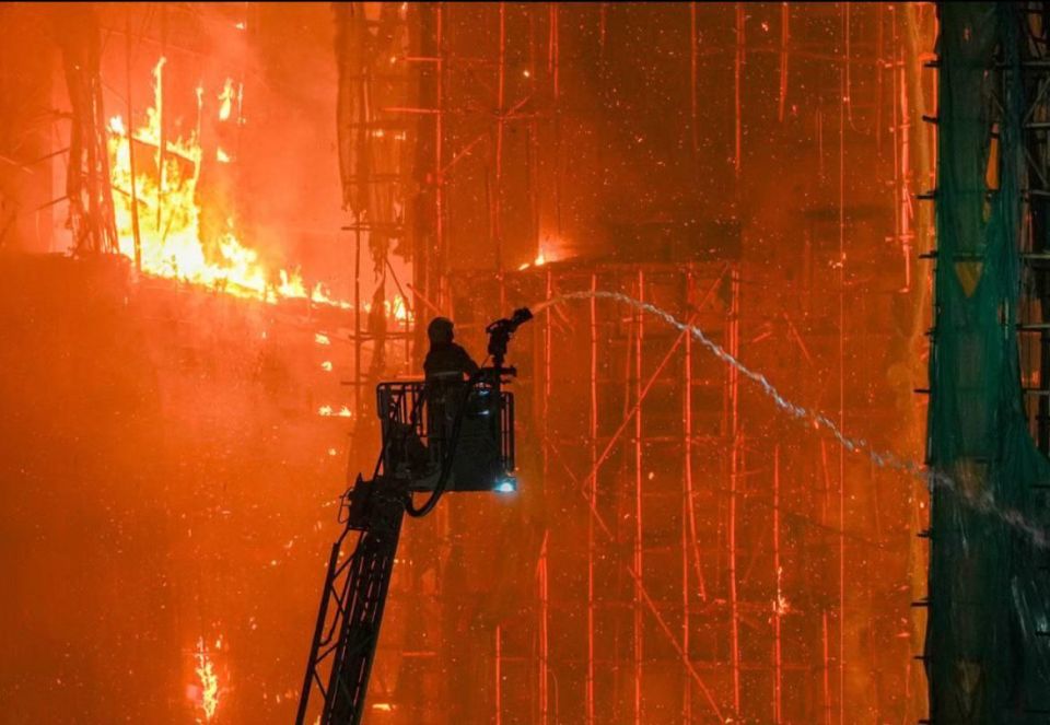 #МировыеНовости – Чудовищный пожар в Гонконге