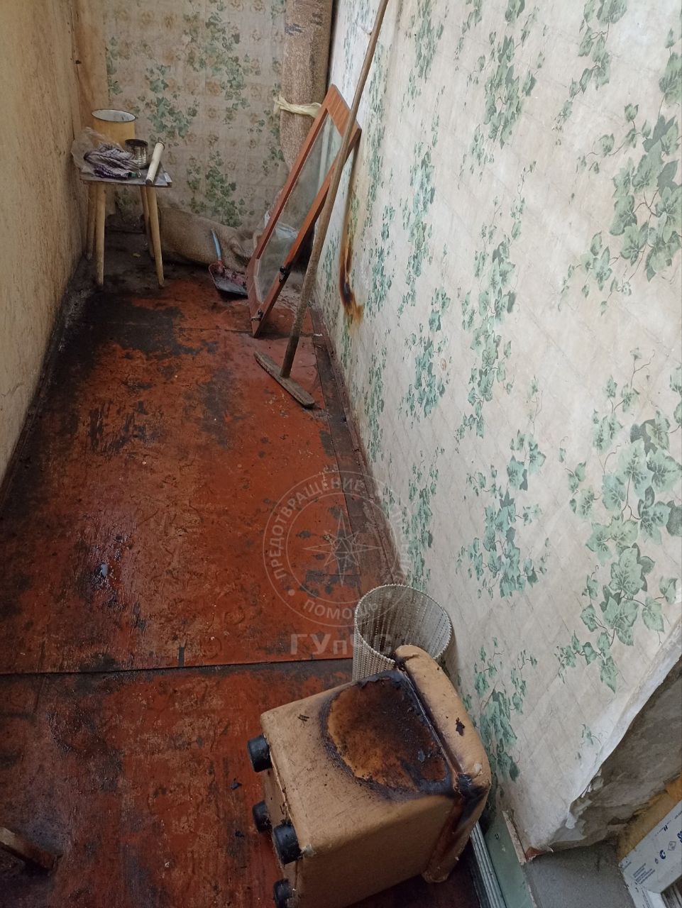 Непотушенная сигарета едва не послужила причиной пожара