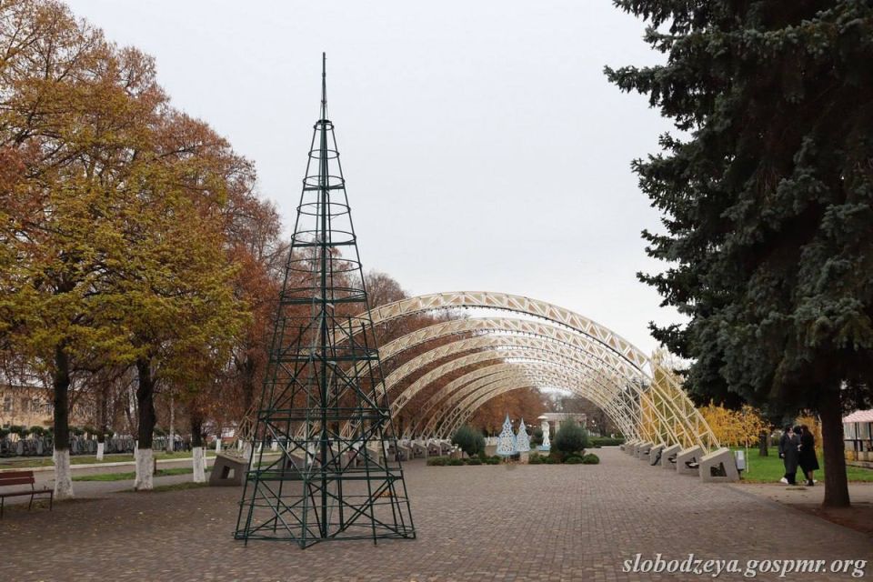 Огни на ёлке в Слободзее планируют зажечь 5 декабря