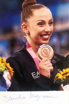 Для справки: Даниела Могурян - дважды бронзовый призёр Олимпийских игр в Токио 2020 года и Париже 2024 года, многократная чемпионка мира и Европы в групповых упражнениях