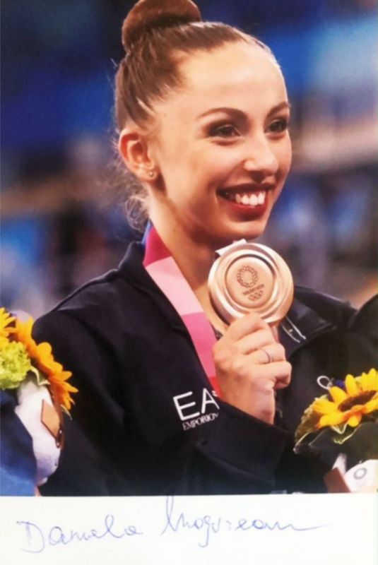 Для справки: Даниела Могурян - дважды бронзовый призёр Олимпийских игр в Токио 2020 года и Париже 2024 года, многократная чемпионка мира и Европы в групповых упражнениях