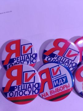 Вот такие значки получат наши молодые избиратели — те, кто будет голосовать впервые