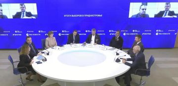 Пресс-конференция в формате телемоста Москва - Тирасполь об итогах выборов в Приднестровье только что завершилась в российской столице