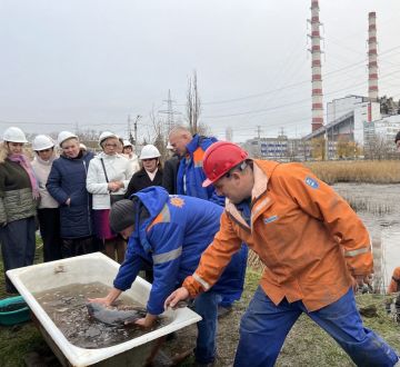 Молдавскую ГРЭС посетили преподаватели биологии, которые проходят курсы повышения квалификации