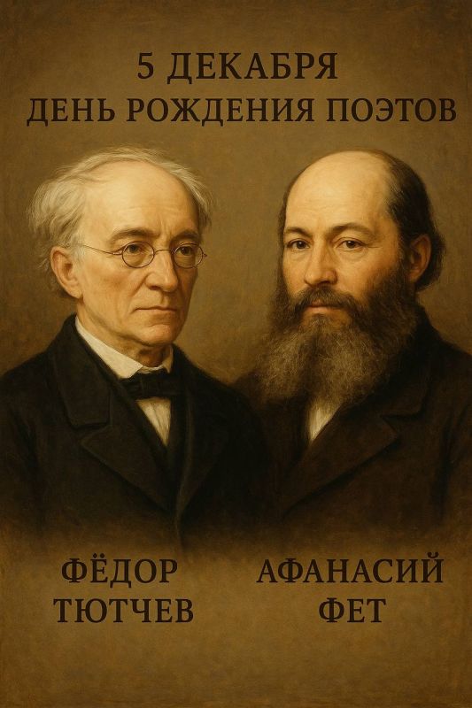 Поэты, родившиеся в один день: Тютчев и Фет