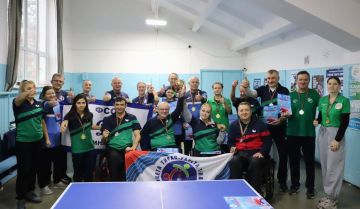 В Тирасполе прошел турнир по настольному теннису к Международному дню инвалидов