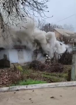 ПОЖАР В ДУБОССАРАХ. ПОГИБ МУЖЧИНА