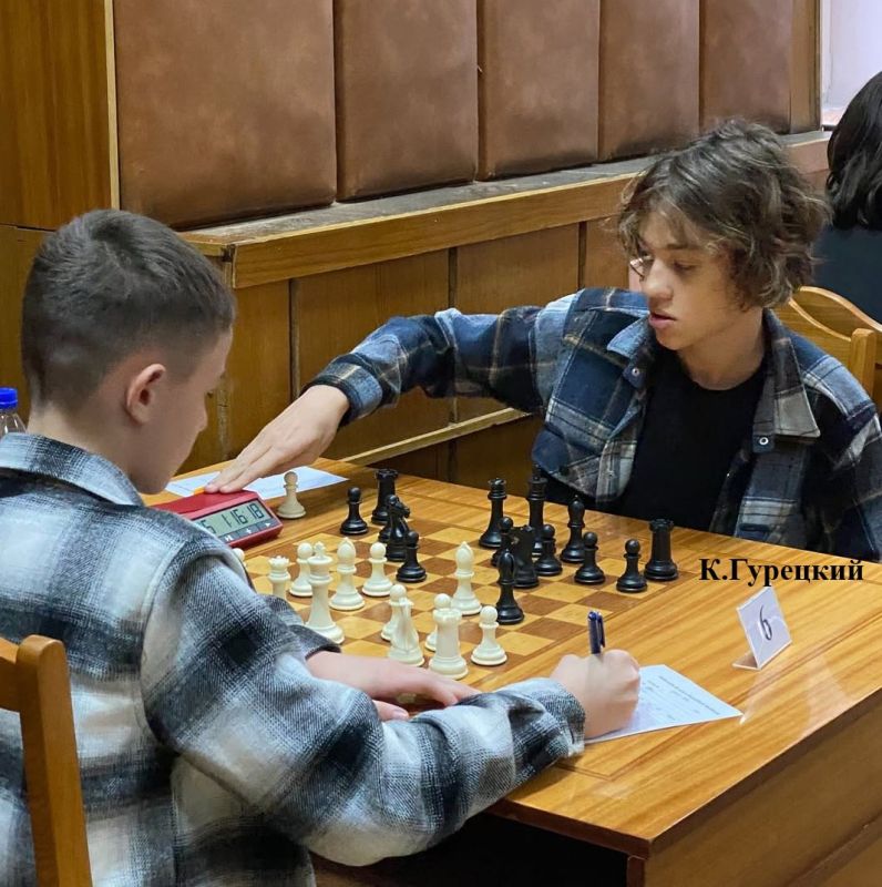 Юный приднестровский шахматист в шаге от выхода в молдавскую Высшую Лигу