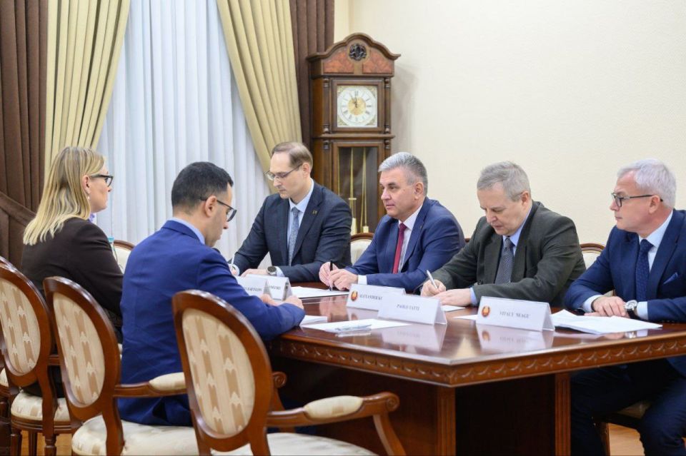 Президент ПМР принял делегацию Миссии ОБСЕ в РМ