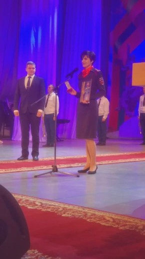 Начальник пресс-центра МВД ПМР Ольга Лазневая стала "Человеком года - 2025"