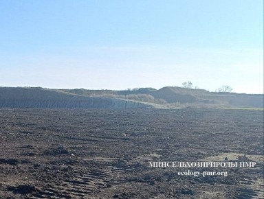 В Слободзейском районе рекультивирован 1 га земель Парканского месторождения после добычи песчано-гравийных пород