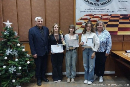 Воспитанники Чобручской ДЮСШ №4 в числе победителей и призёров Кубка РМ по шашкам-64