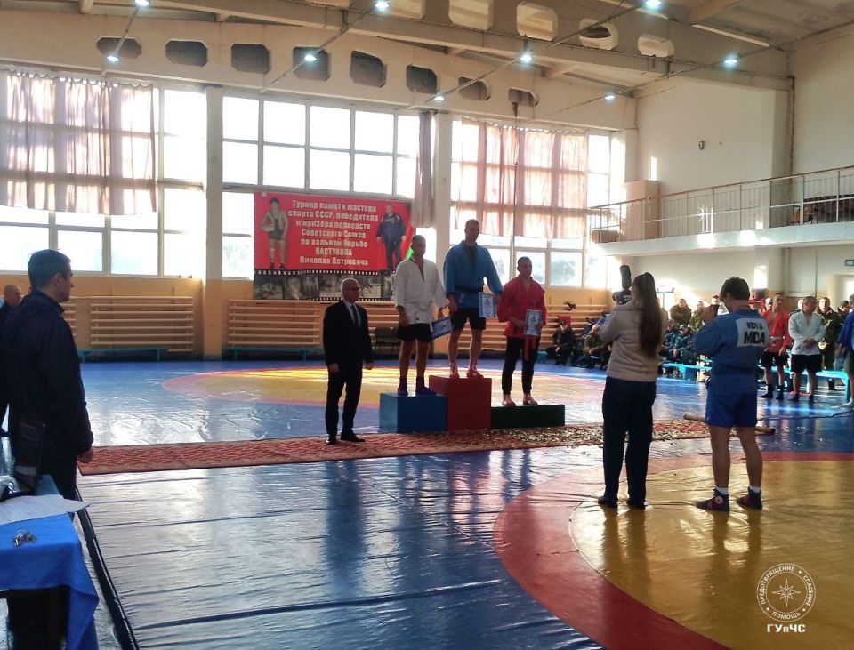 В столичной школе борьбы и бокса прошёл турнир по самбо среди сотрудников Министерства внутренних дел