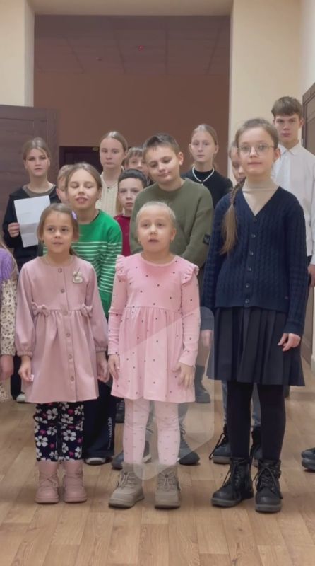 Ученики воскресной школы храма святой Татианы при ПГУ готовятся к Рождеству