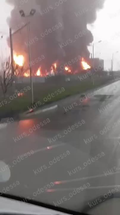 Россия уничтожила терминал растительного масла в Одесской области