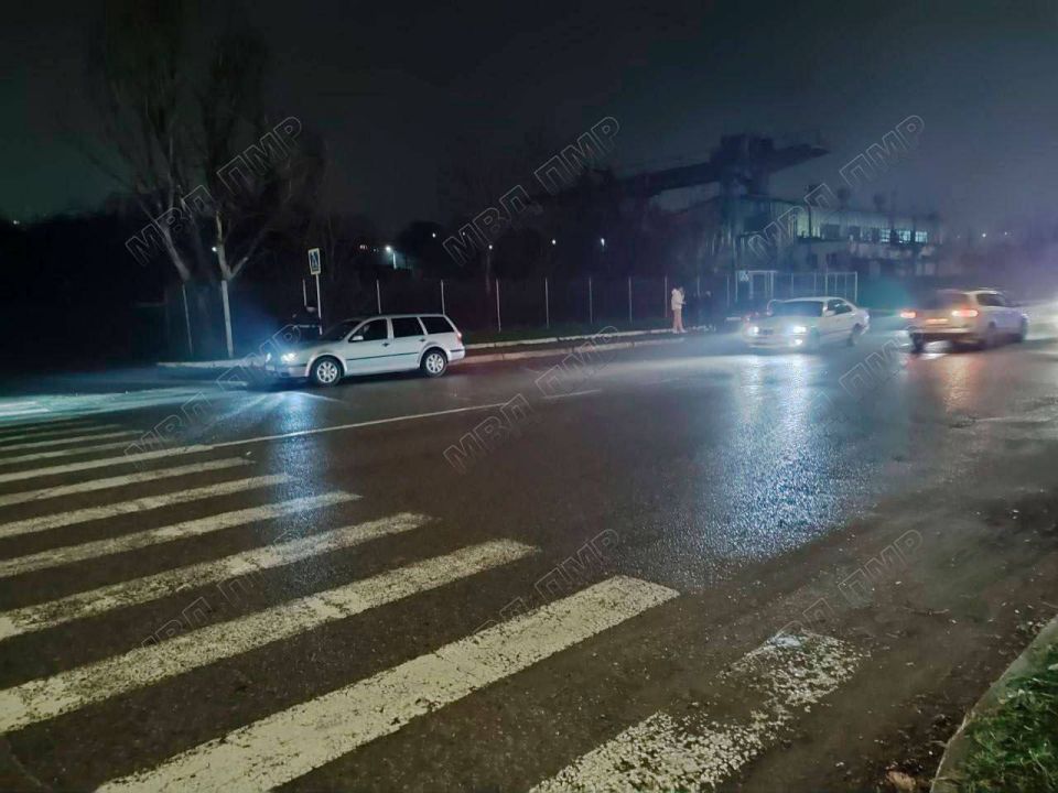 В Рыбнице на ул. Вальченко автомобиль «Ауди» сбил 52-летнего мужчину на нерегулируемом пешеходном переходе