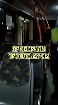 Проверили троллейбусы. В Тирасполе ранним утром 22 декабря прошла тотальная проверка троллейбусов