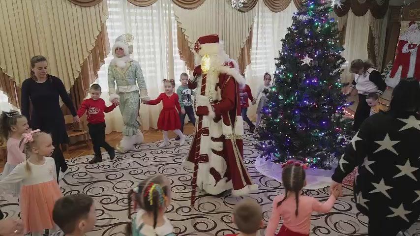 Компания «Шериф» устроила новогодний праздник для дошколят из Бендерского детского дома