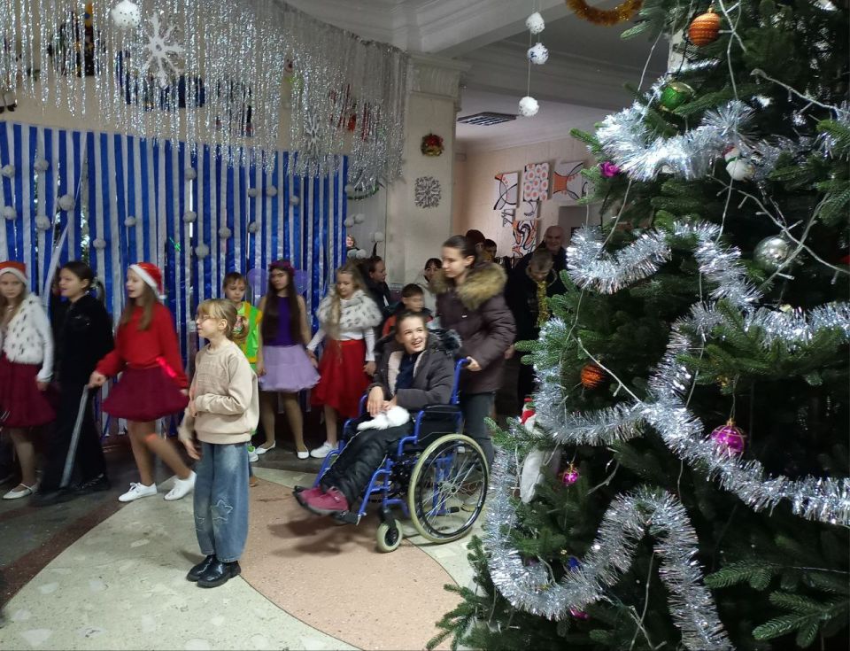 Президентская ёлка для детей с инвалидностью прошла и в Дубоссарах